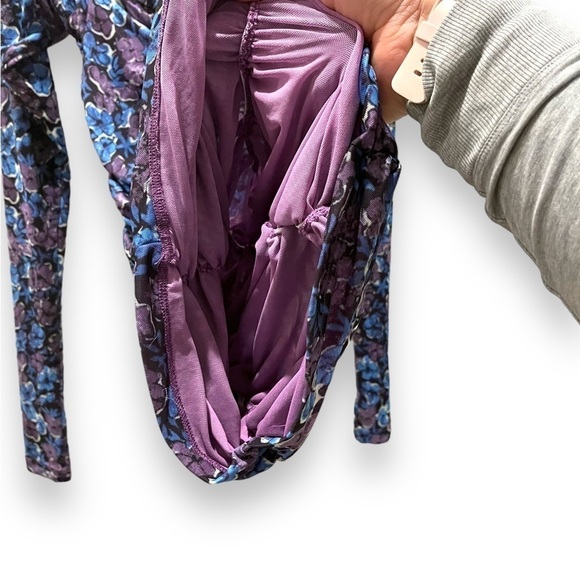 ROTATE | BIRGER CHRISTENSEN Floral Printed Halterneck Ruched Mini Dress | Small - Picture 12 of 16